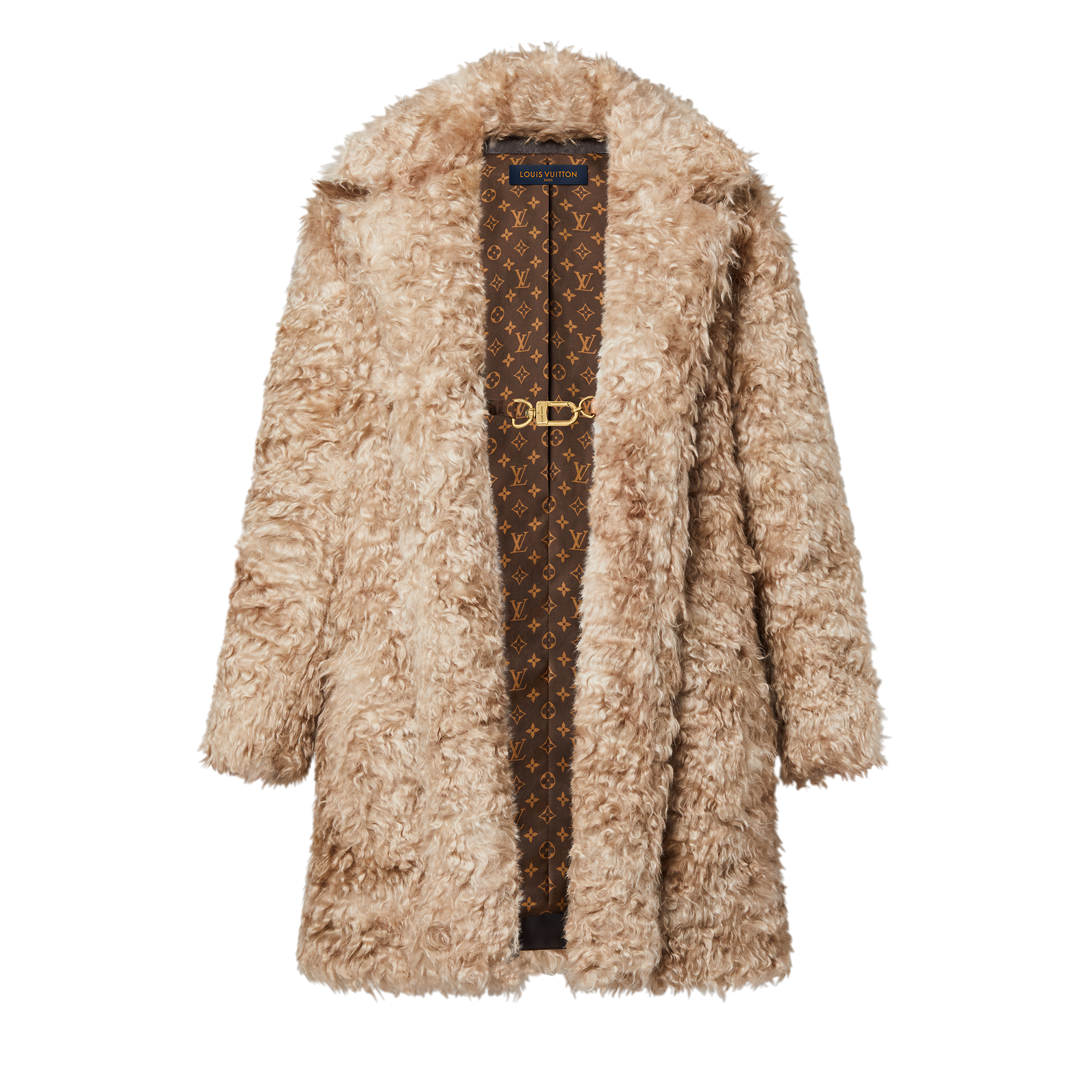 Louis vuitton cheap mens fur coat